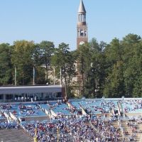 UNCs Morehead-Patterson Bell Tower From Kenan Stadium, Чапел-Хилл