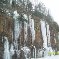 Icy Cliffs, Chattanooga, Tn, Лукоут Моунтаин