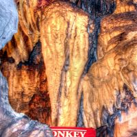 "Donkeys rear end," Ruby Falls Cave, TN, Лукоут Моунтаин