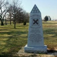Freemans Battery/Forrests Artillery Monument, Parkers Crossroads Battlefield, Tennessee, Медон
