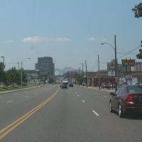 Toward downtown Memphis, Мемфис