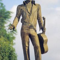 (messi92) Elvis Memorial on Beale Street - placed in 1980, Мемфис