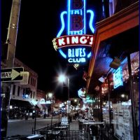 BB King club on Beale street in Memphis, Мемфис