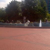 Fountain in front of the City Hall Murfreesboro TN, Мурфрисборо
