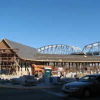 Riverfront Station with Shelby Street Pedestrian Bridge Behind It, Нашвилл