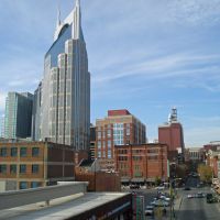 AT&T Tower and Downtown Nashville, Нашвилл