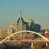 Nashville - A view from Highway Bridge, Нашвилл