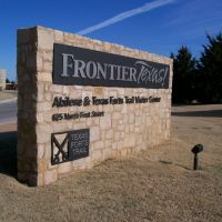 Frontier Texas! Sign, Абилин