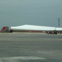 Merkel, TX: Wind Turbine Blade, 2011, Аспермонт