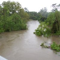 Buffalo Bayou after Hurricane Ike, Банкер-Хилл-Виллидж
