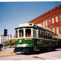 Island Transit trolley, Galveston, Texas, Галвестон