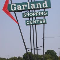 Old Garland Shopping Center Sign, Гарленд