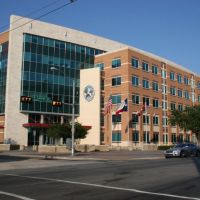 Jack Evans Building - Dallas Police Department, S. Lamar St., Dallas, Tx., Даллас
