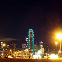 DSC04392 Dallas at Night 4/19/09 - E view, Даллас