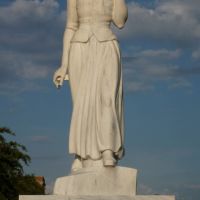 Pioneer Statue, Texas Womens University (TWU), Denton, Texas., Дентон