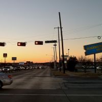 Evening Traffic in Denton, TX, Дентон
