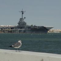 20090609-CDXX-USS Lexington from Shoreline Blvd.-Corpus Christi, Корпус-Кристи
