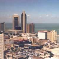 View from 17th Floor American Electric Power building, Corpus Christi, TX, Корпус-Кристи