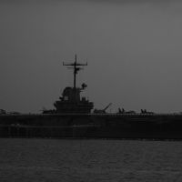 USS Lexington in the dawn, Корпус-Кристи