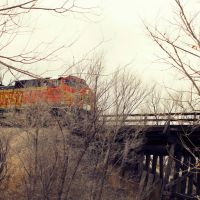 Train on a Wooden Bridge, Лаббок
