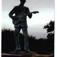 Buddy Holly statue, Lubbock, Texas, Лаббок