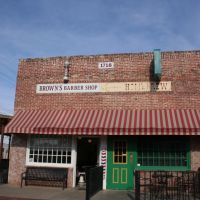 Lubbock, Browns Barber Shop, Лаббок