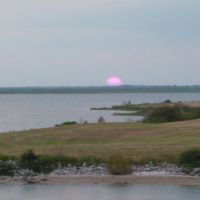 Sunset over Moses Lake, Лейк-Ворт
