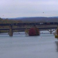 Zoom al Puente Ferroviario desde Puente 1st Street, Остин