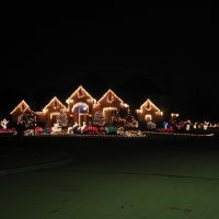 Christmas lights - San Angelo - Dec 2003, Сан-Анжело