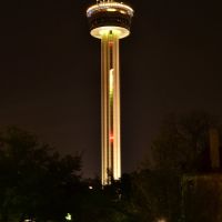 Tower of the Americas at night , San Antonio, TX - February 23, 2012, Сан-Антонио