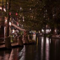 Riverwalk by night, Сан-Антонио