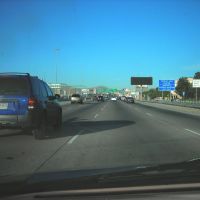 I-10 near Downtown El Paso, Эль-Пасо