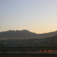Mexico from I-10 in El Paso,TX, Эль-Пасо