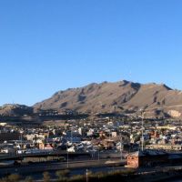 Mt. Franklin from parking structure - Downtown El Paso, Эль-Пасо