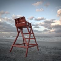 Lifeguard chair, Атлантик-Бич