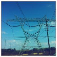 Major power line, Браунс-Виллидж