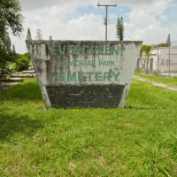 Evergreen Memorial park Cemetery, Браунсвилл