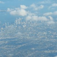 View SE of Downtown Miami from the air- descending, Jan. 28, 2013, Браунсвилл
