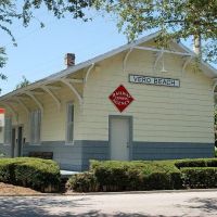 Restored Florida East Coast Railway Depot at Vero Beach, FL, Веро-Бич