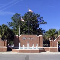 East entrance at Univ of Florida, Гайнесвилл