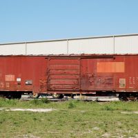 South Central Florida Express Railroad Box Car No. 9113 at Clewiston, FL, Гарлем