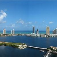 North Miami Beach from Aventura, Голден-Бич