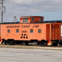 Seaboard Coast Line Railroad Caboose No. 0996 at Bartow, FL, Гордонвилл