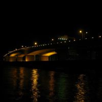 Acosta Bridge at Night before Boat Show 2, Джексонвилл