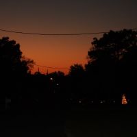 winter sunset, Джексонвилл-Бич