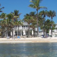 Southernmost  Beach  of  the  Continental  USA  -----                  a view from the sea, Ки-Уэст