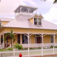 classic Florida architecture, 1893 Sandlin house, Punta Gorda Fla (8-2008), Кливленд