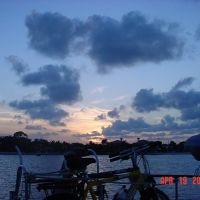Lantan anchorage sunset, Лантана