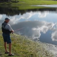 Fishing the Mira Mesa GC Pond, Леди-Лейк