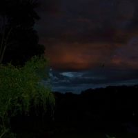 Stormy sunset, Pinellas park, Florida, USA, Лилман